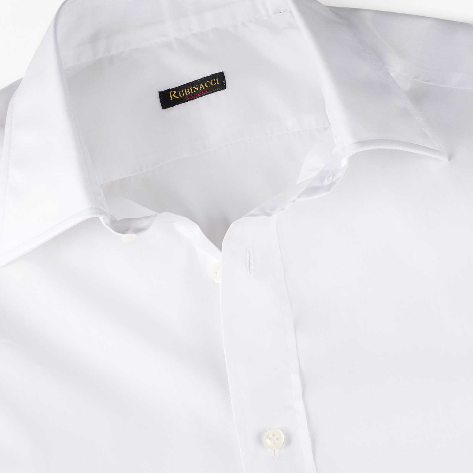 Rubinacci Camicia in cotone bianca Promozione Limitata