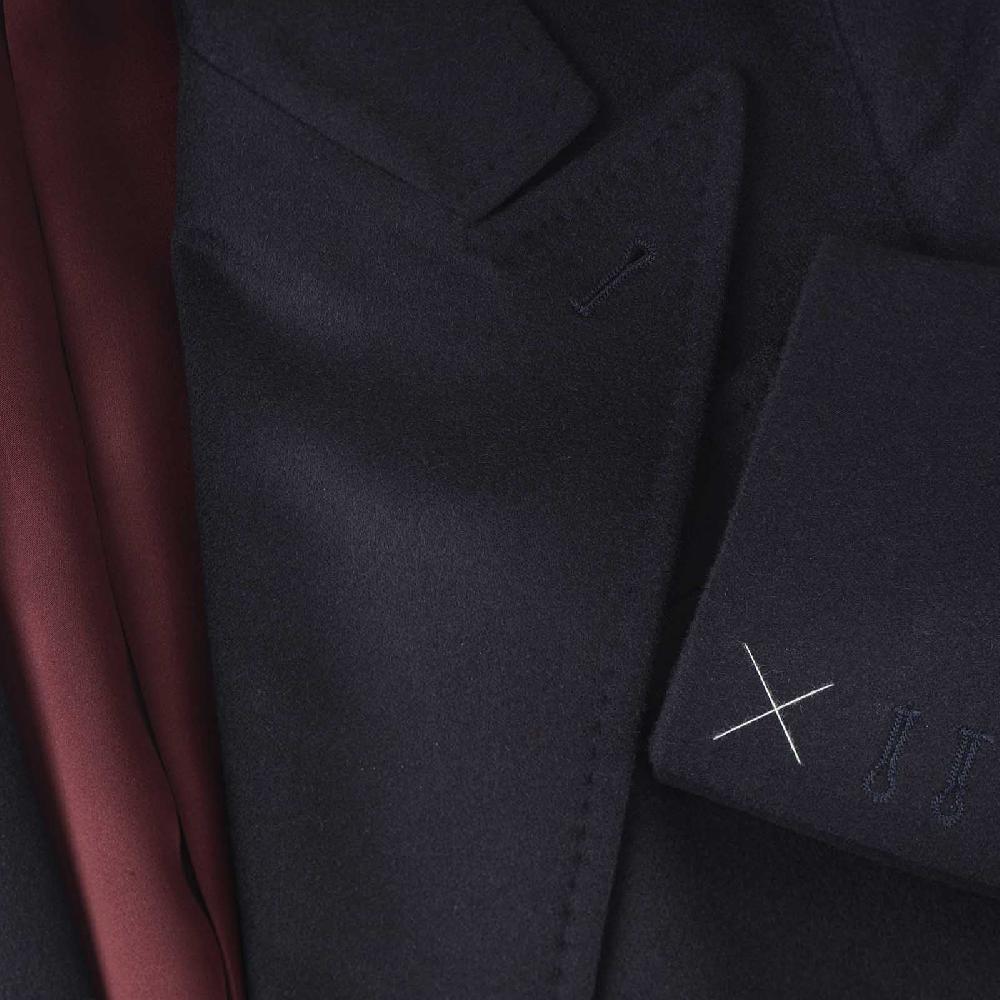 Rubinacci Cappotto in cashmere blu Convenienza