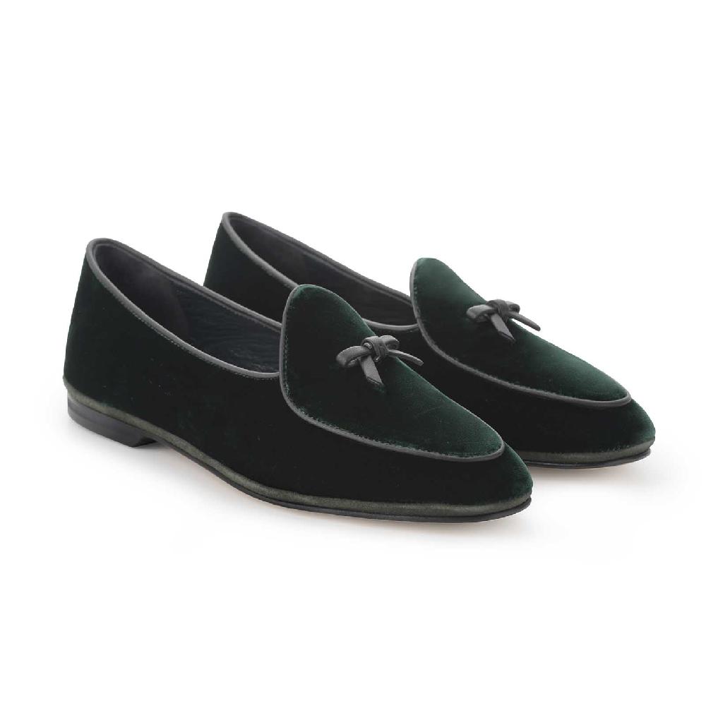 Rubinacci Marphy velluto verde