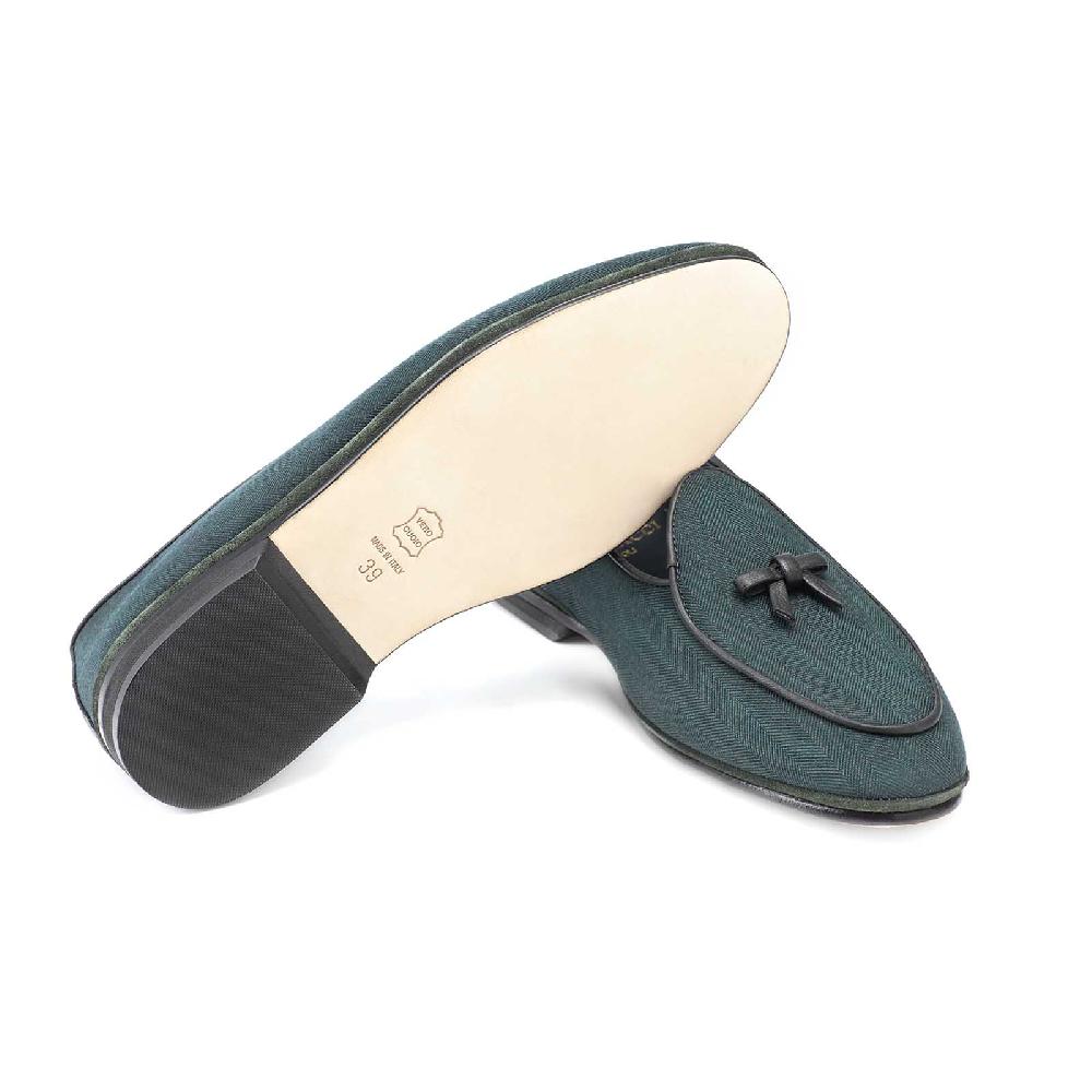 Rubinacci Vintage archive Marphy spigata verde Offerta