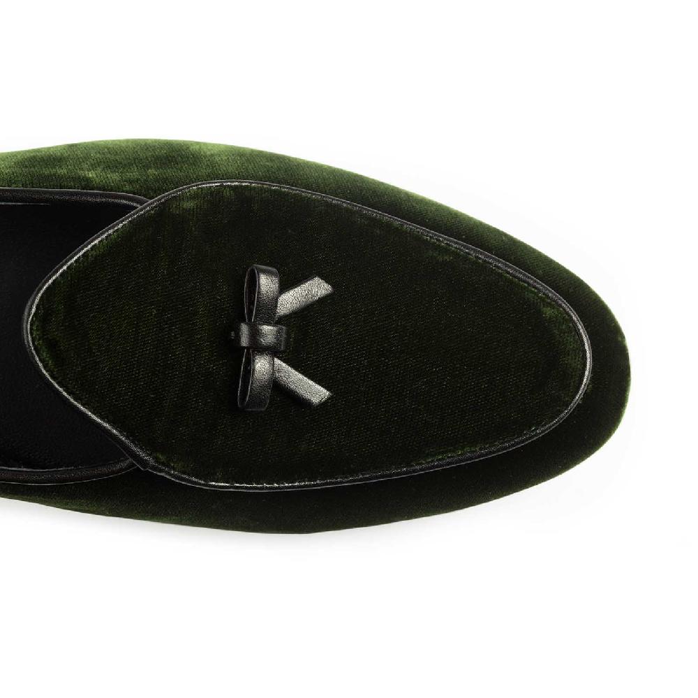 Rubinacci Marphy velluto verde Outlet