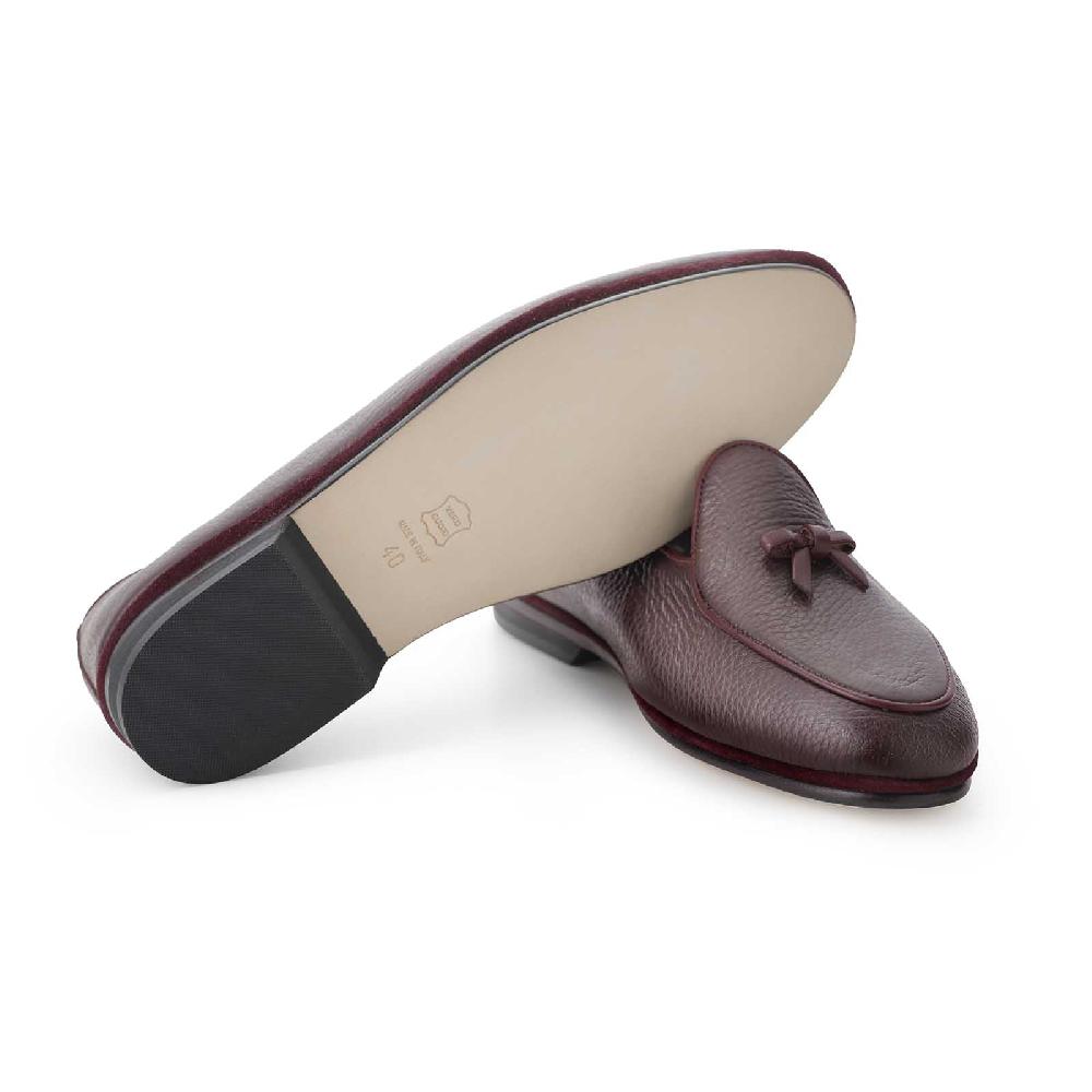 Rubinacci Marphy cervo bordeaux Vendita Calda
