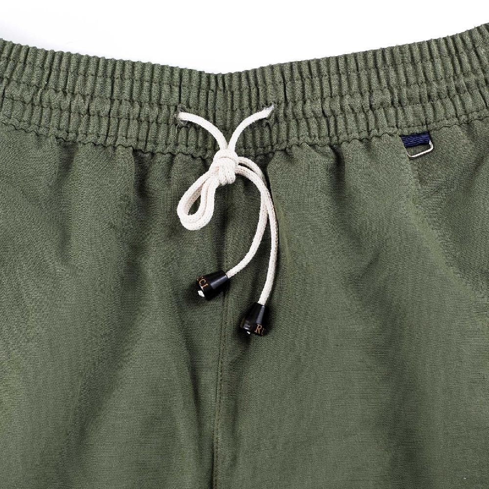 Rubinacci Costume da bagno verde in lino e cotone Affare Del Giorno