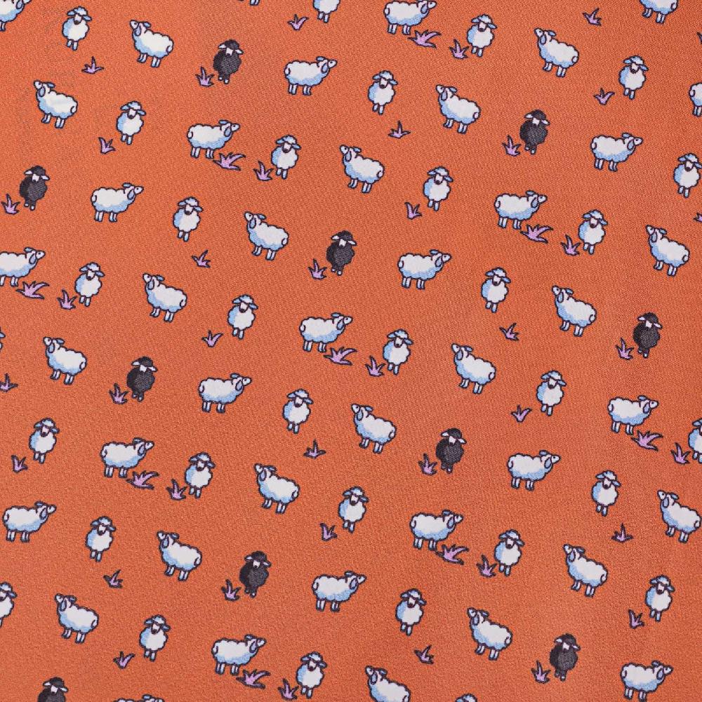 Rubinacci Costume con pecorelle arancio Prezzo Ridotto