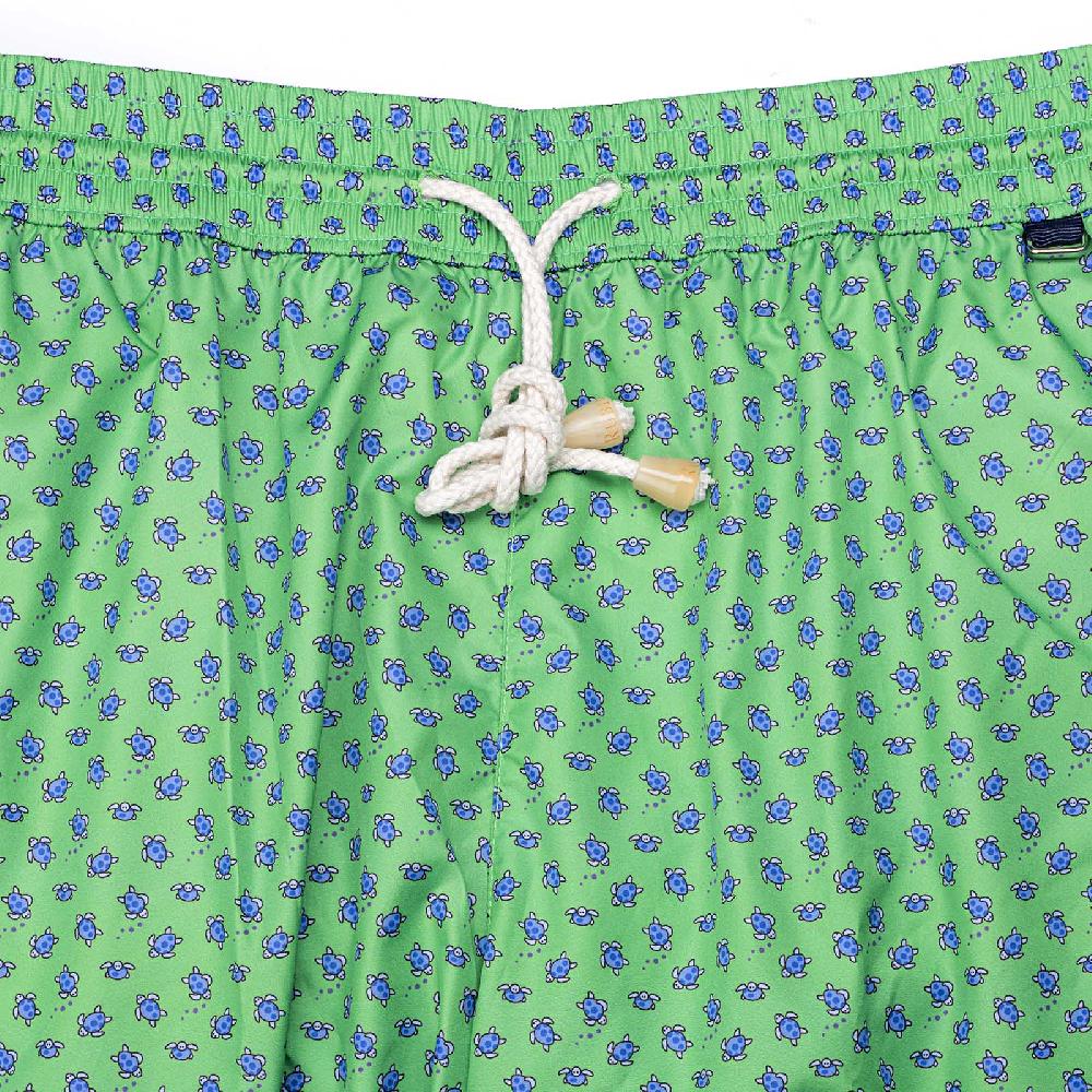 Rubinacci Costume con tartarughe verde Sottocosto