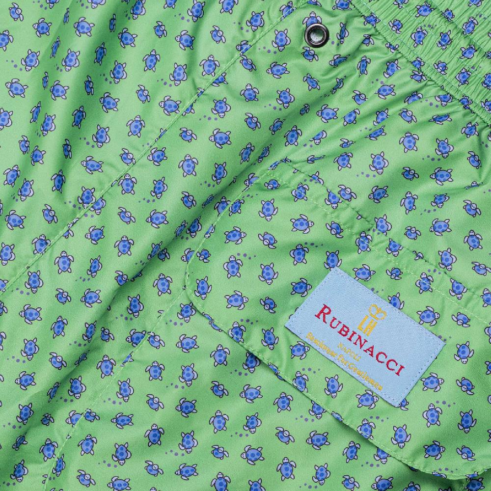 Rubinacci Costume con tartarughe verde Sottocosto