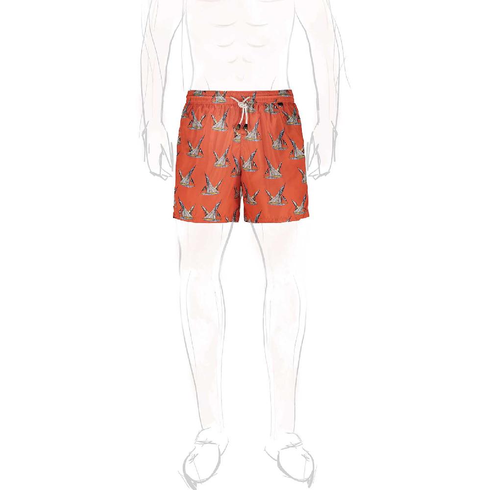 Rubinacci Costume match race arancio