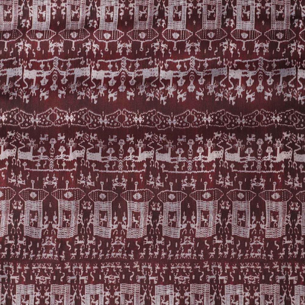 Rubinacci Costume azteco bordeaux Presa