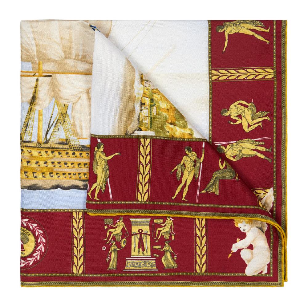 Rubinacci Pochette victory bordeaux Saldi Di Fabbrica
