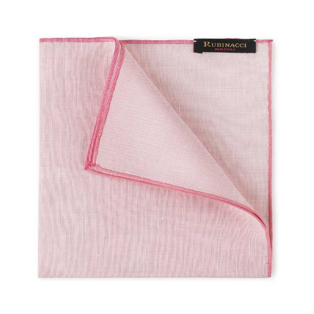 Rubinacci Fazzoletto da taschino rosa Moda