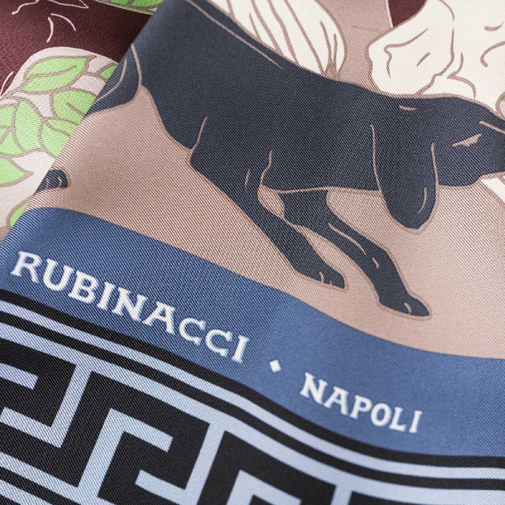 Rubinacci Foulard Artemide e Apollo avion Negozi Online