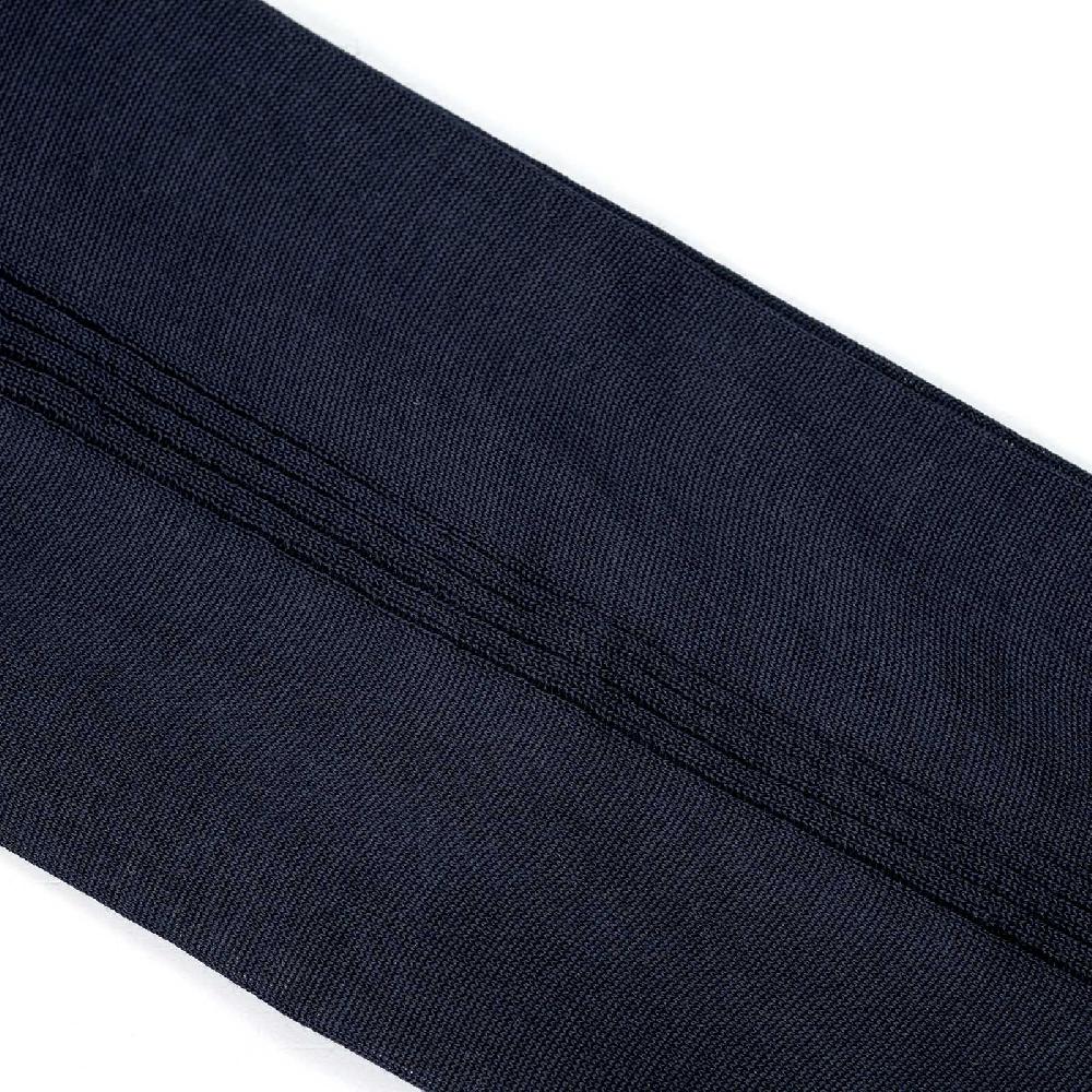 Rubinacci Calze in seta blu Presa