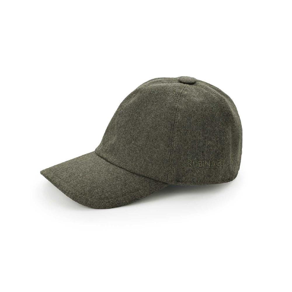 Rubinacci Cappello baseball in lana verde Offerte