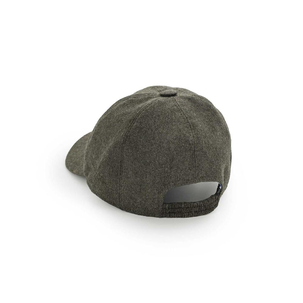 Rubinacci Cappello baseball in lana verde Offerte