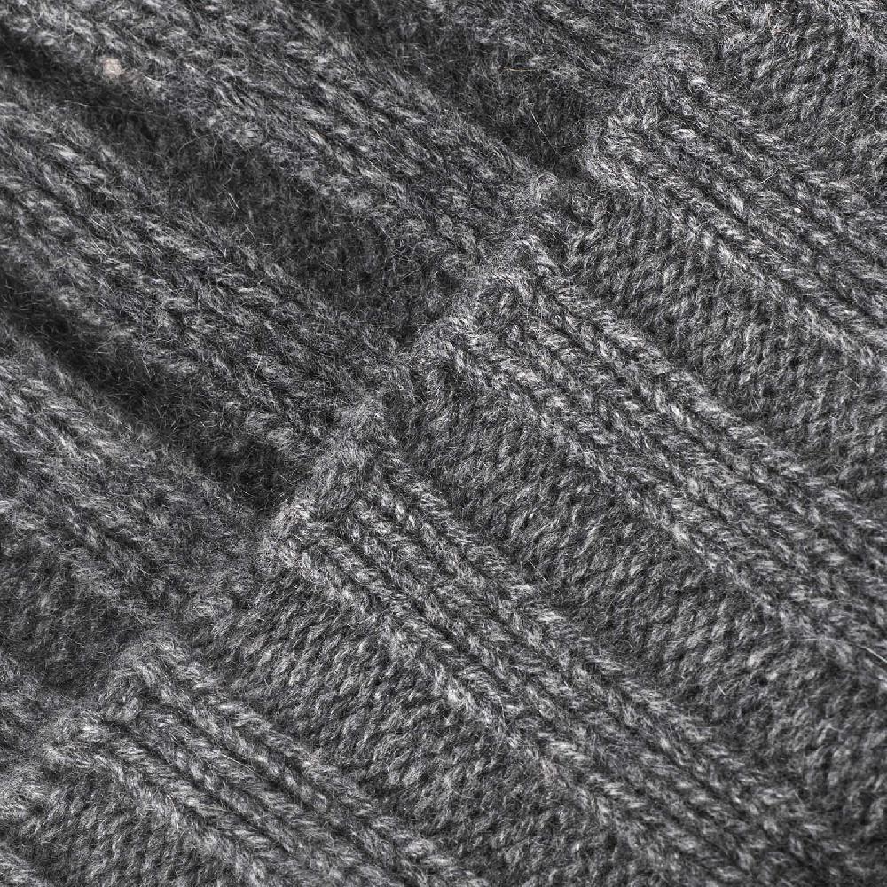 Rubinacci Cappello in cashmere grigio Moda