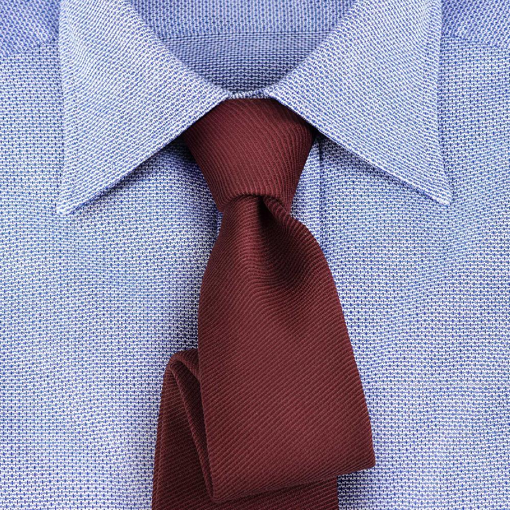 Rubinacci Vintage archive camicia in cellulare celeste Fino Al -60%