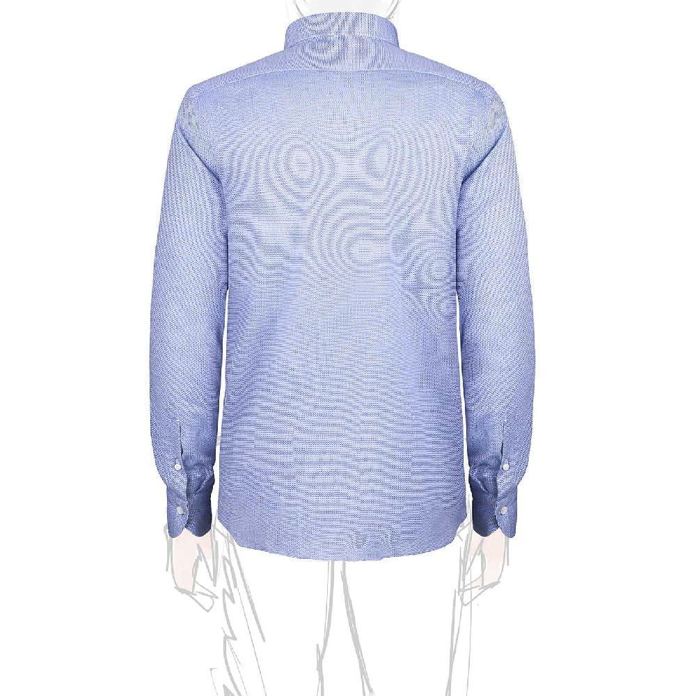 Rubinacci Vintage archive camicia in cellulare celeste Fino Al -60%