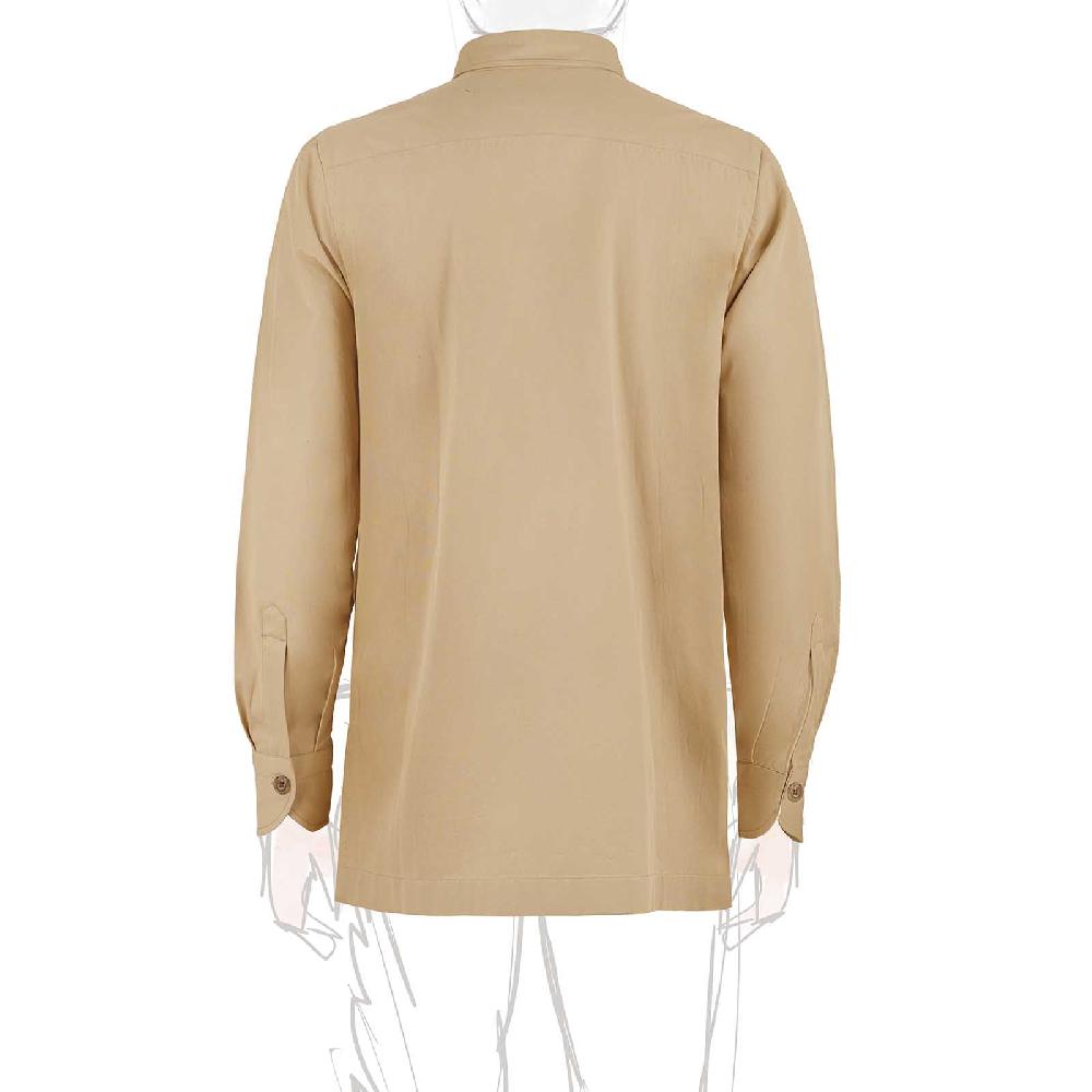 Rubinacci Vintage archive sahariana in cotone beige Presa
