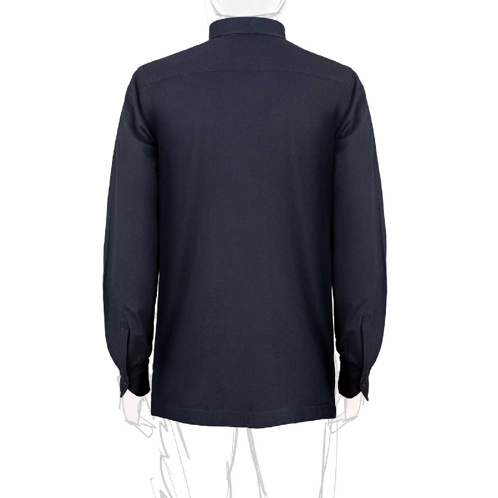 Rubinacci Vintage archive sahariana in cotone blu Outlet