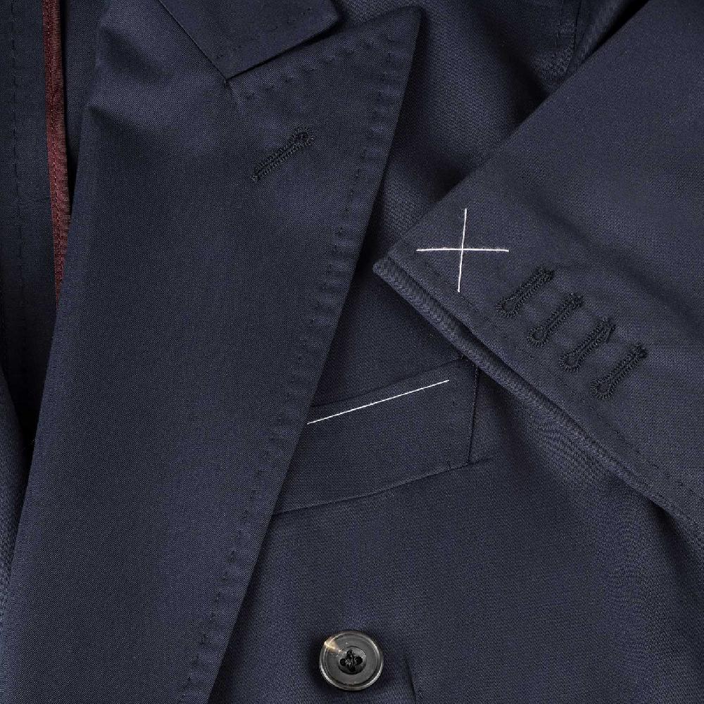Rubinacci Vintage archive giacca in cotone blu Offerte