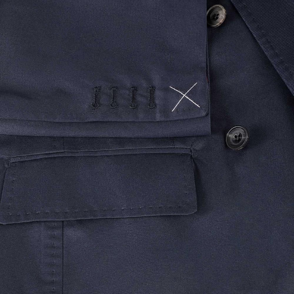 Rubinacci Vintage archive giacca in cotone blu Offerte