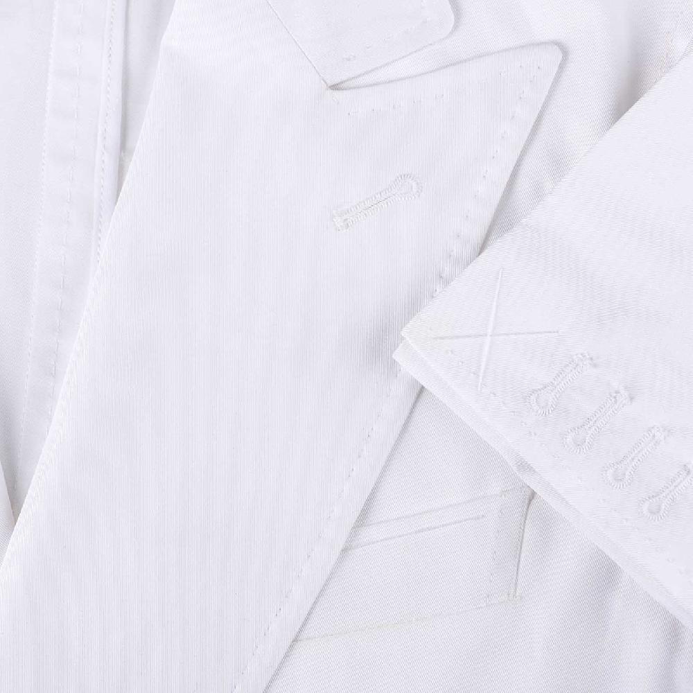 Rubinacci Vintage archive giacca in cotone bianco Vendita Economica