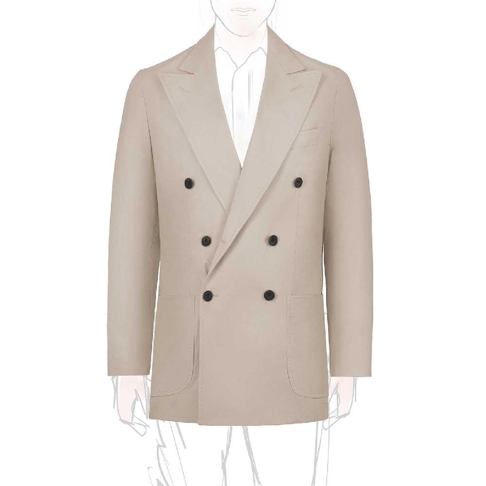 Rubinacci Vintage archive giacca in cotone beige