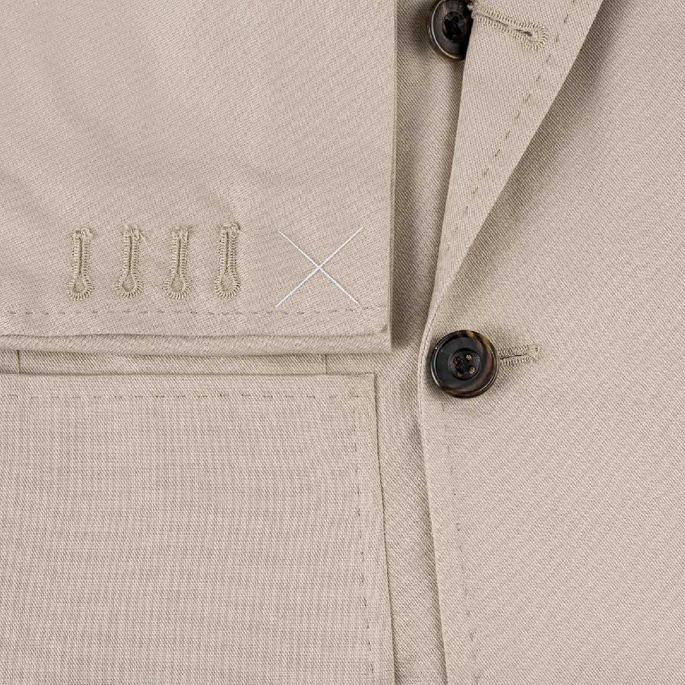 Rubinacci Vintage archive giacca in cotone beige I Più Venduti