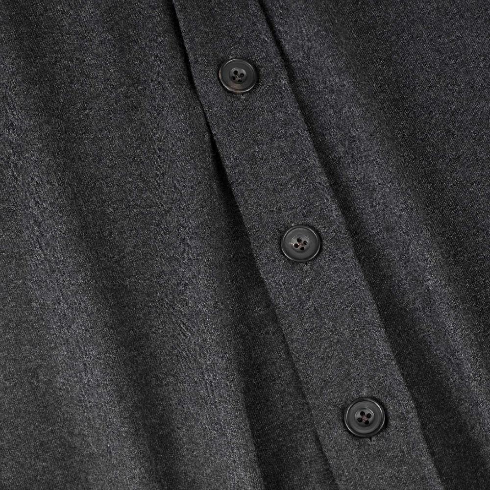 Rubinacci Overshirt in lana grigio Italy