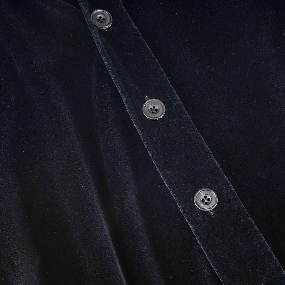 Rubinacci Overshirt in velluto nero Nuovo