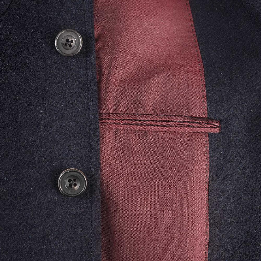 Rubinacci Giacca giorgio in cashmere blu Acquista Ora