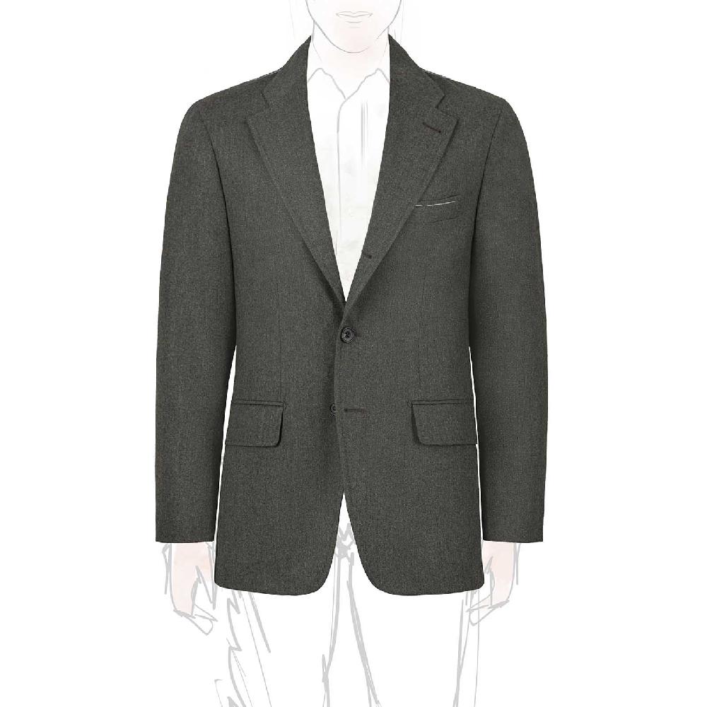 Rubinacci Giacca in lana verde