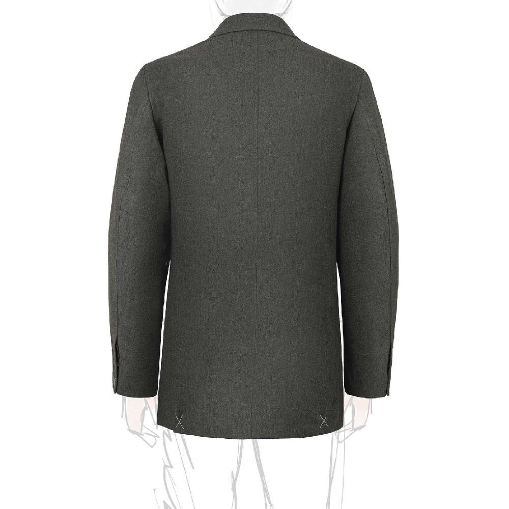 Rubinacci Giacca in lana verde Online