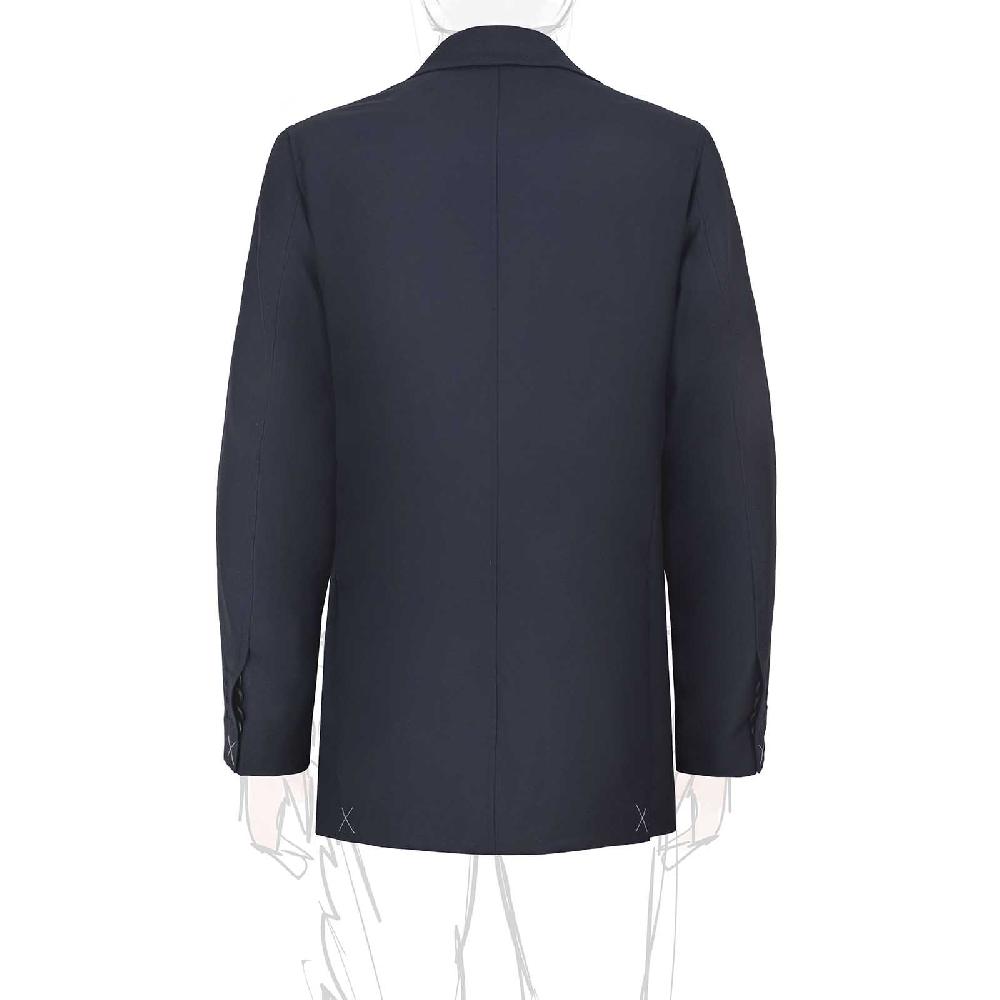 Rubinacci Giacca in Lana “Green Certified” blu Offerte