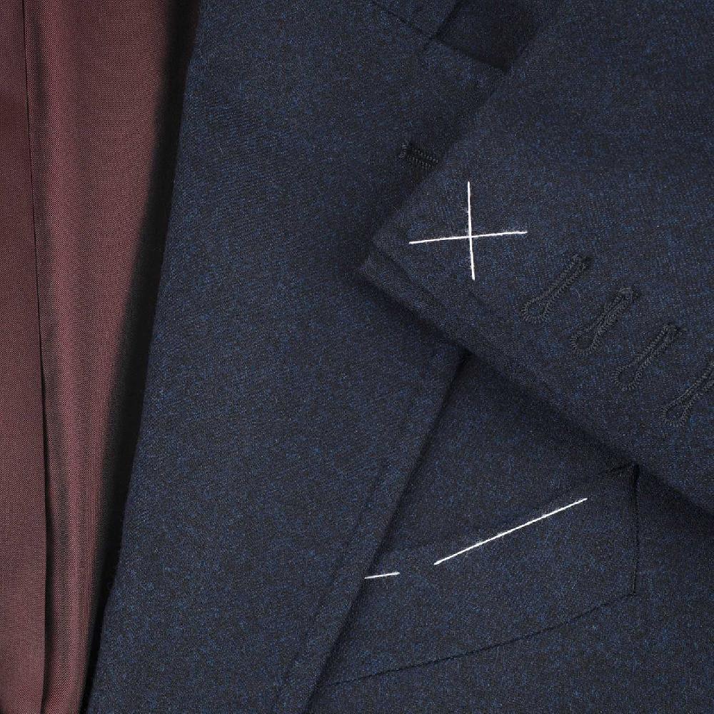 Rubinacci Giacca in flanella blu Hotsell