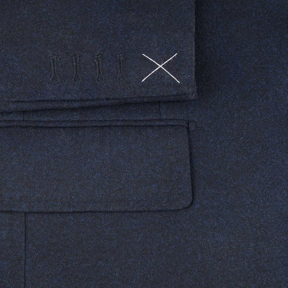 Rubinacci Giacca in flanella blu Hotsell