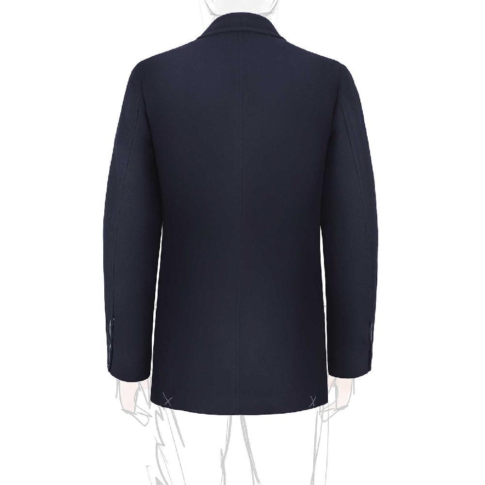 Rubinacci Giacca in lana blu Moda