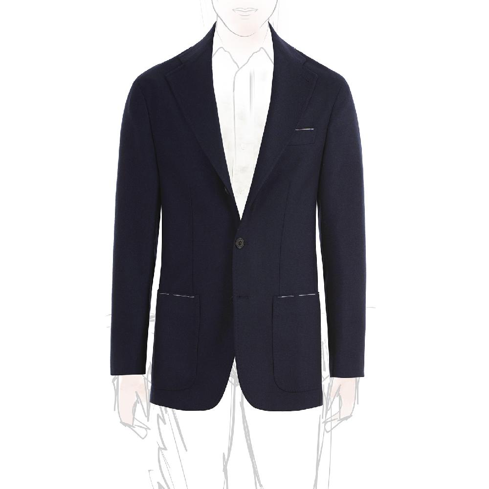 Rubinacci Giacca in cashmere blu