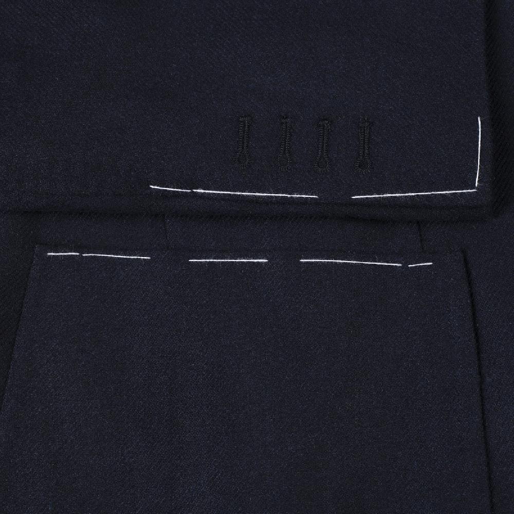 Rubinacci Giacca in cashmere blu Italia
