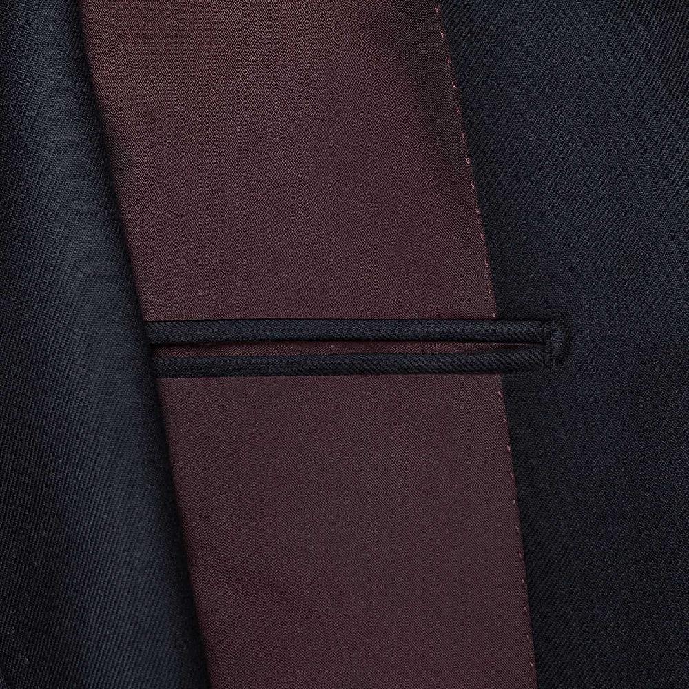 Rubinacci Giacca in cashmere blu In Linea