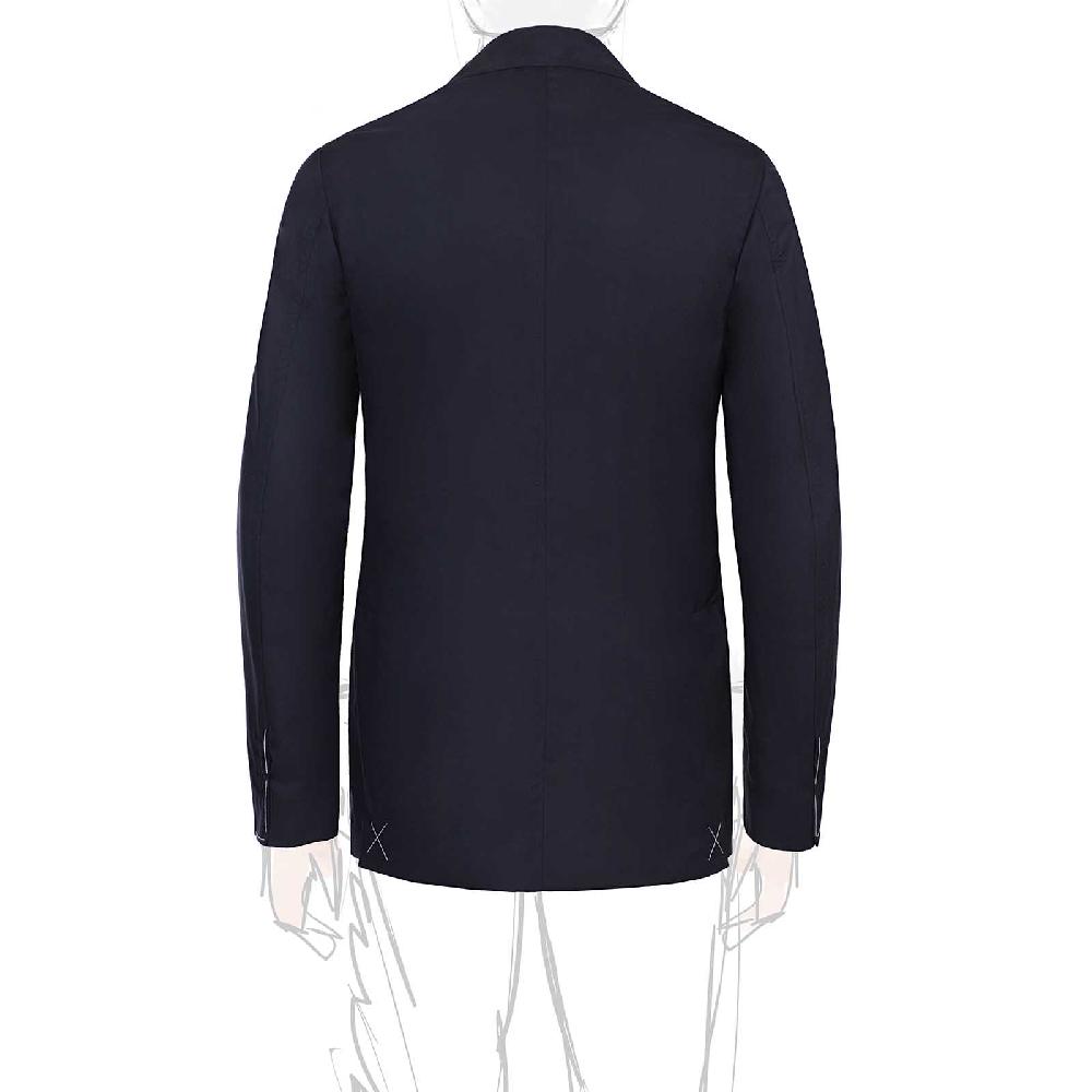 Rubinacci Giacca in lana blu Nuovo