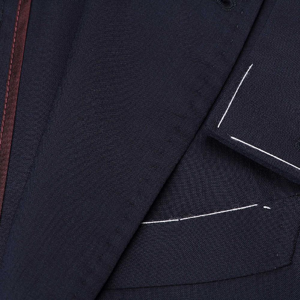 Rubinacci Giacca in lana blu Nuovo