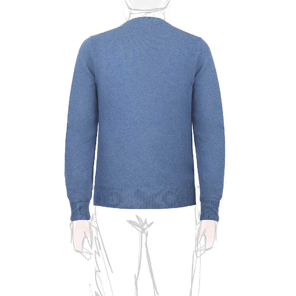 Rubinacci Girocollo in cashmere jeans Fino Al -60%