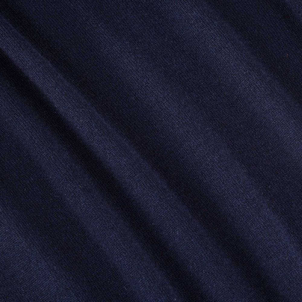 Rubinacci Girocollo in cashmere blu Prezzo Ridotto