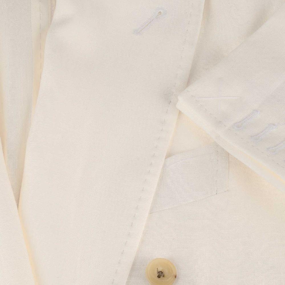 Rubinacci Giacca in lino bianco Novità