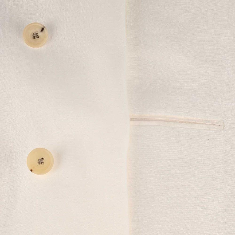 Rubinacci Giacca in lino bianco Novità