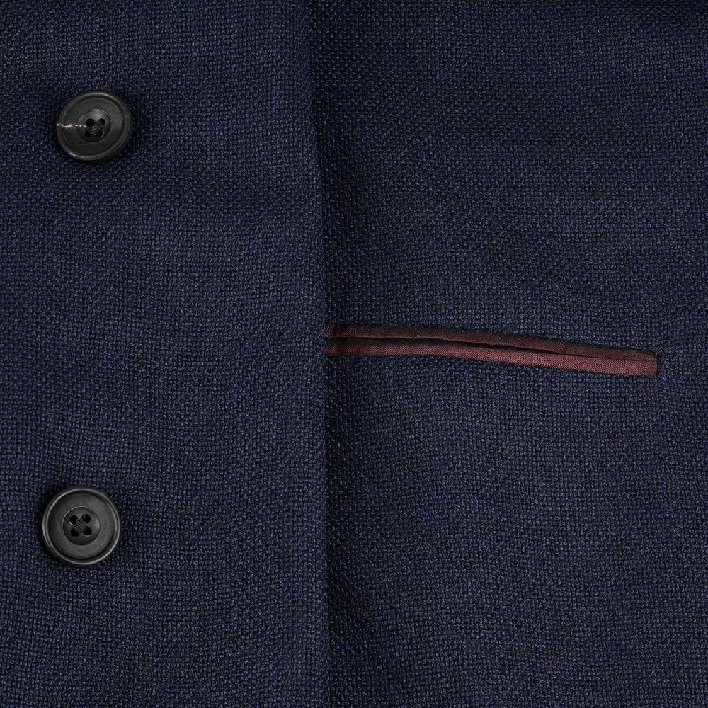 Rubinacci Giacca in saglia di lana blu Offerta