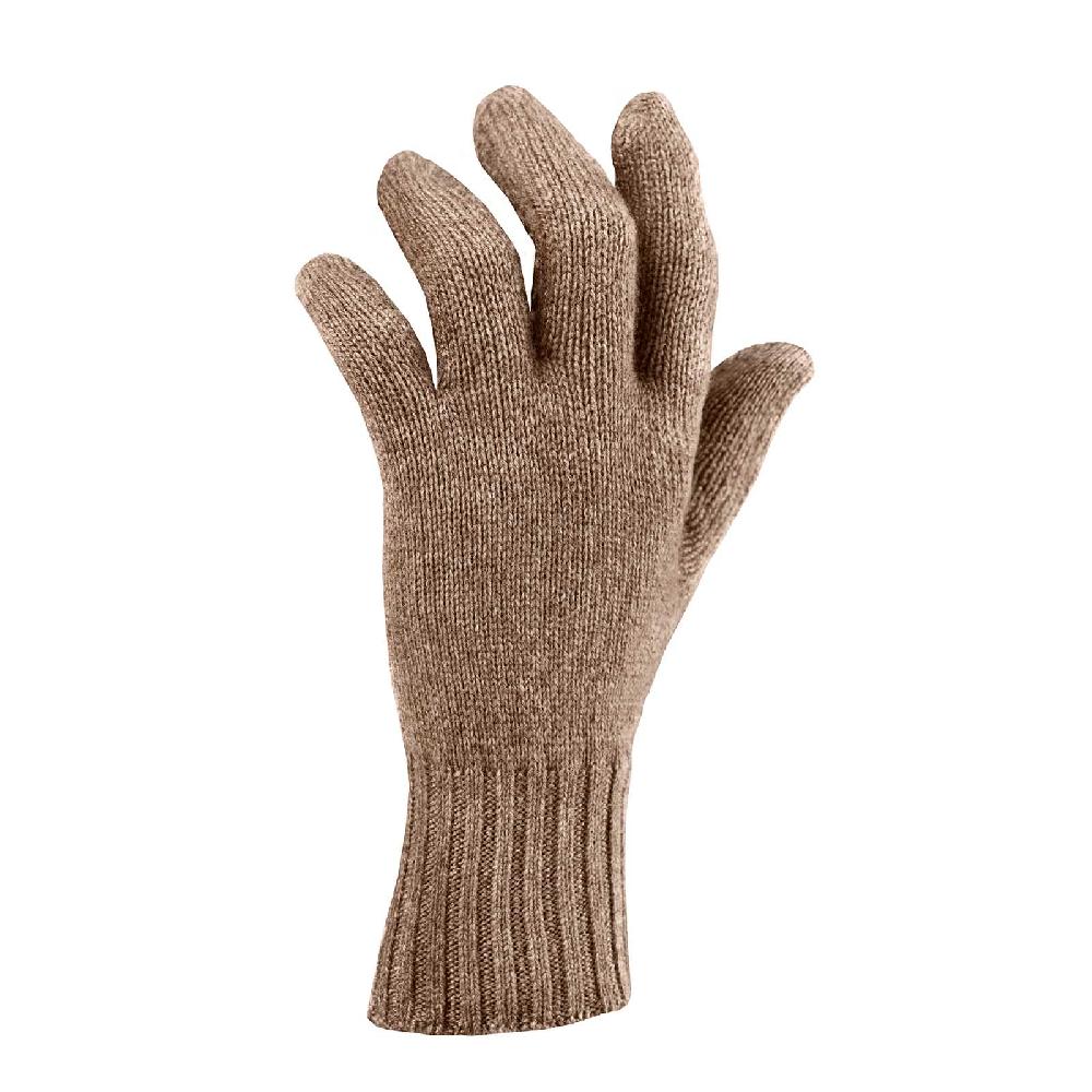 Rubinacci Guanti in cashmere nocciola Saldi Di Fabbrica