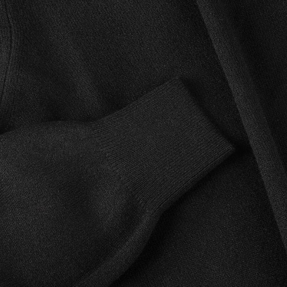 Rubinacci Girocollo in cashmere nero Nuova