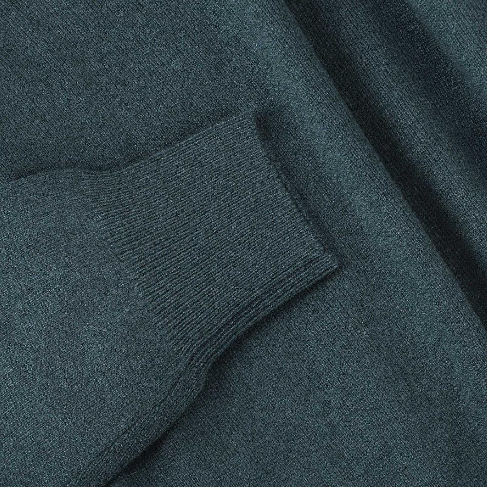 Rubinacci Girocollo in cashmere verde Moda